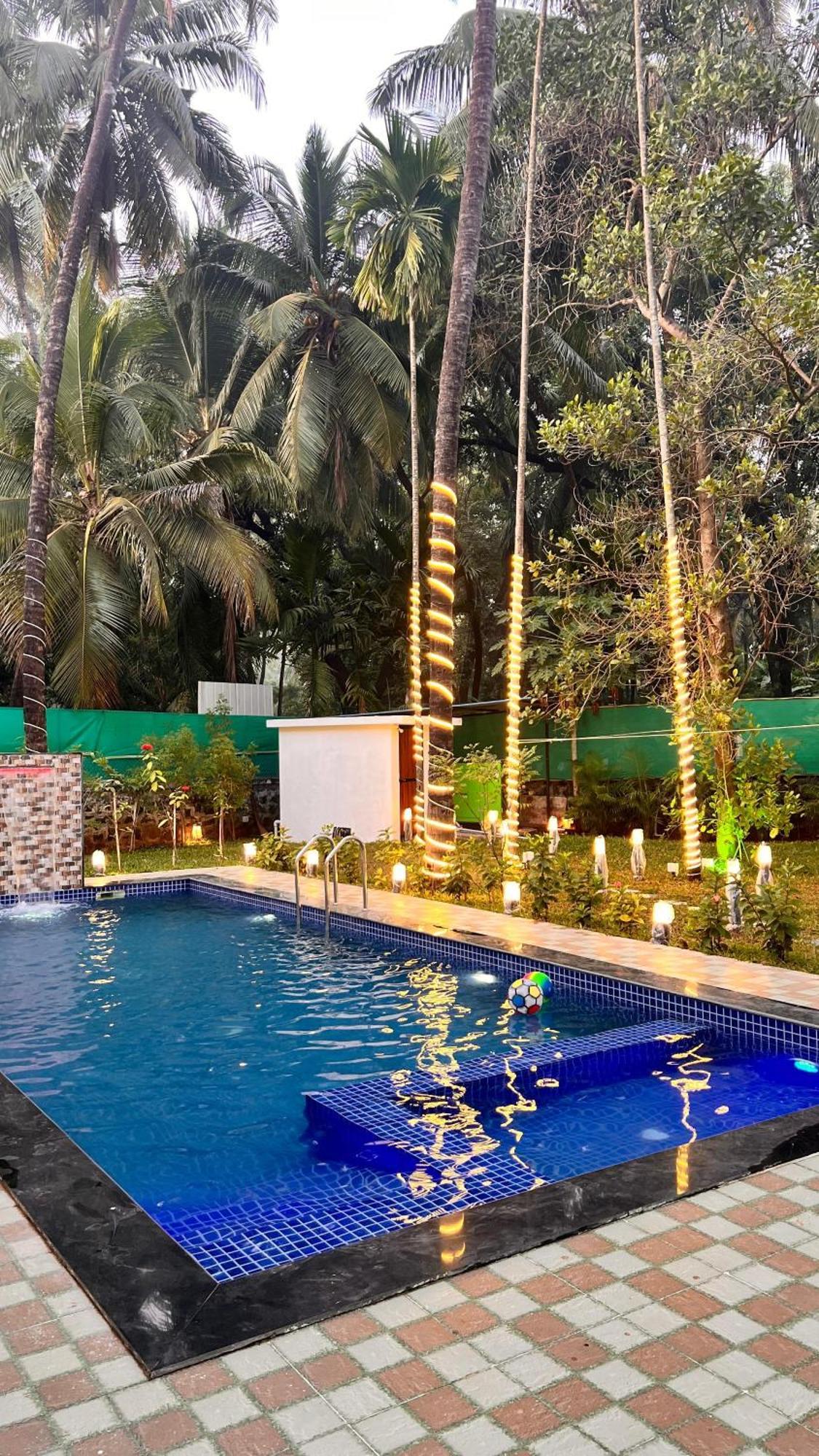 Seas The Day Luxurious 5Bhk Villa 2Min From Awas Beach With Huge Private Pool 알리바그 외부 사진