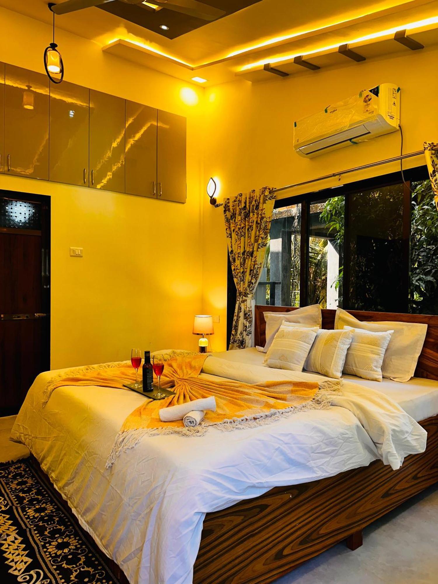 Seas The Day Luxurious 5Bhk Villa 2Min From Awas Beach With Huge Private Pool 알리바그 외부 사진
