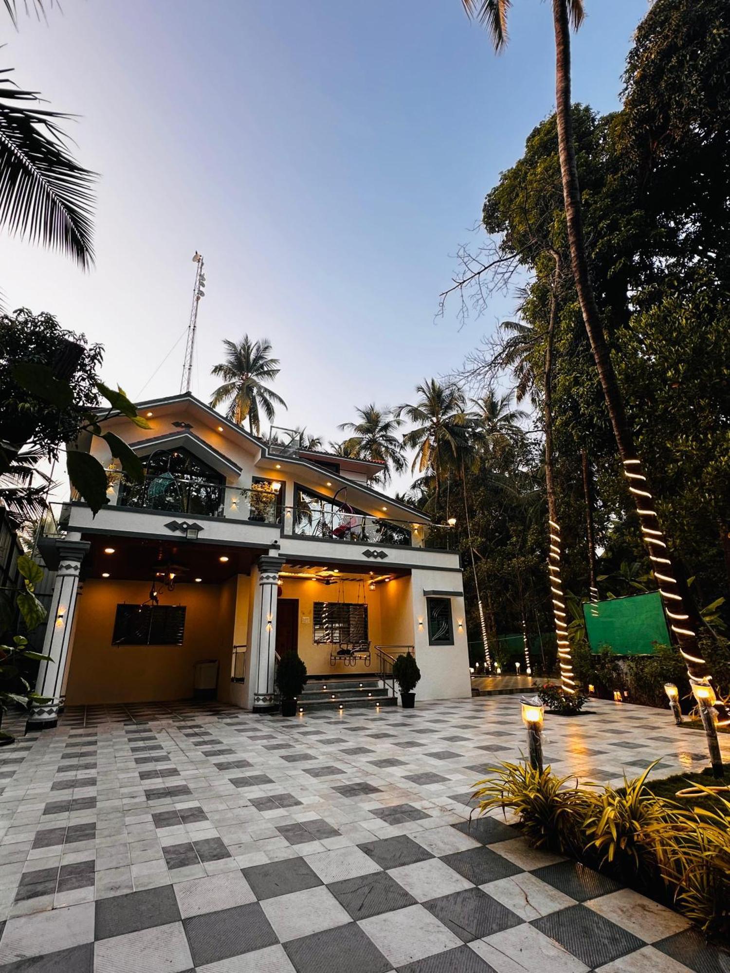 Seas The Day Luxurious 5Bhk Villa 2Min From Awas Beach With Huge Private Pool 알리바그 외부 사진