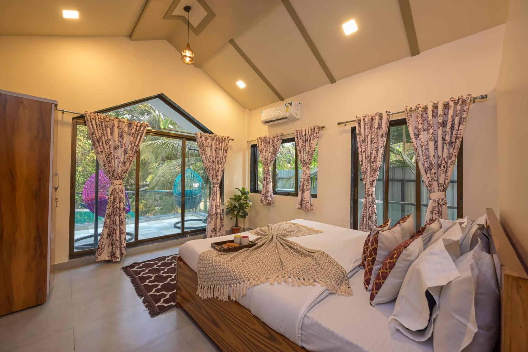 Seas The Day Luxurious 5Bhk Villa 2Min From Awas Beach With Huge Private Pool 알리바그 외부 사진