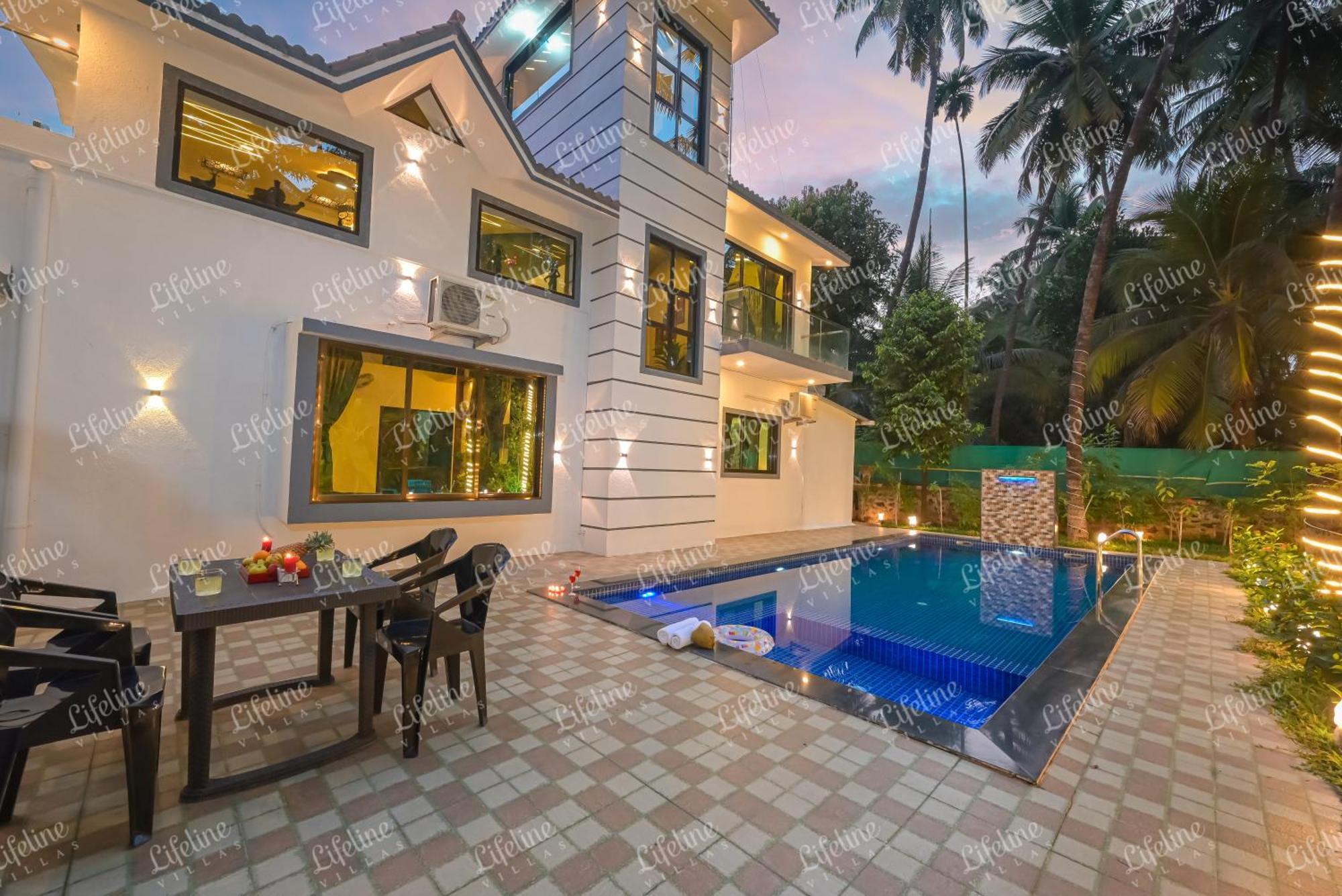 Seas The Day Luxurious 5Bhk Villa 2Min From Awas Beach With Huge Private Pool 알리바그 외부 사진